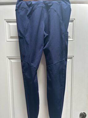 Women's Navy High-Rise Performance Leggings